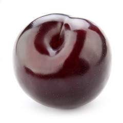 Plums isolated