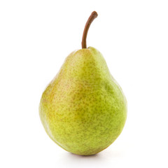ripe pears isolated on white background