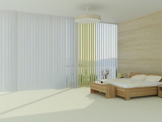bedroom vertical blinds