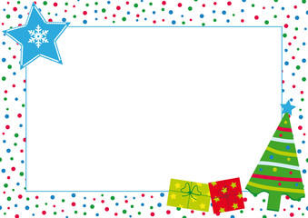 Christmas frame