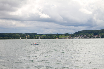 view on the lake constance in germany