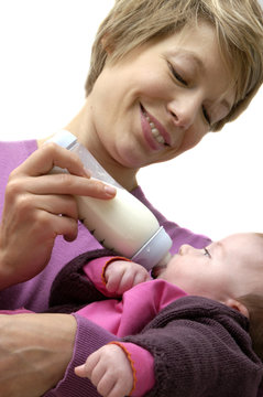 b&eacute;b&eacute; alimentation biberon