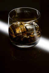 Whisky with ice