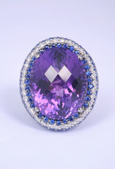 precious gemstone and diamond