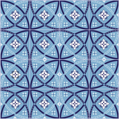 Seamless tile pattern vector