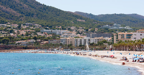 Playa del Albir, entre Altea y Alfaz de Pi