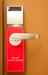Do not disturb
