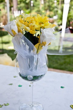 Yellow Wedding Decor