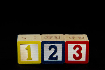 123 Blocks and Counting over Black