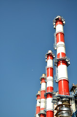Power plant stack