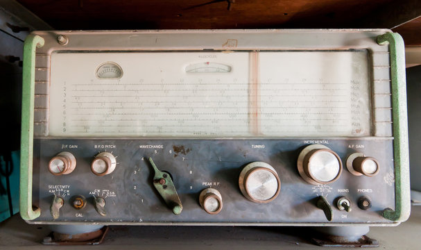 Vintage military radio