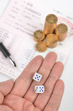Dices and money