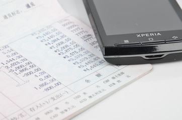 Smart phone and passbook