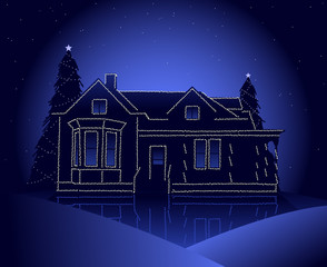 Christmas house