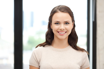 happy and smiling woman