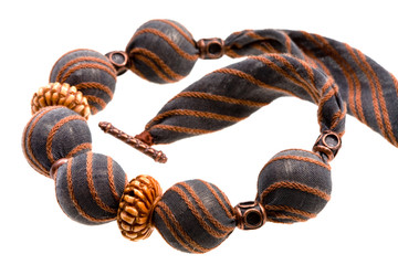 textile lady's bead