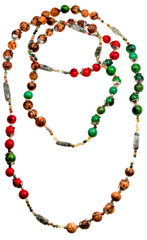 natural material lady's bead closeup
