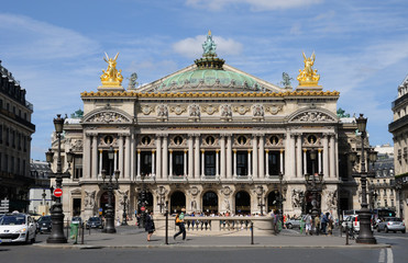 l’Opéra Garnier à Paris