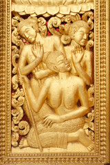 buddhistisches Relief