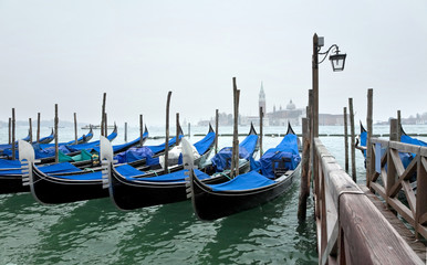 Fototapeta premium gondole a venezia