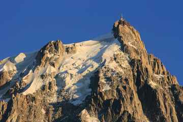 Naklejka na ściany i meble Aiguille du Midi (3842 m npm)