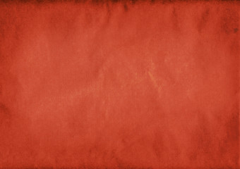 Crumpled red paper background