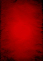 Crumpled red paper background