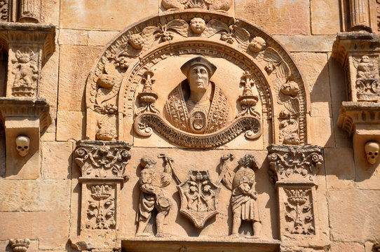 Salamanque, fa&ccedil;ade de maison