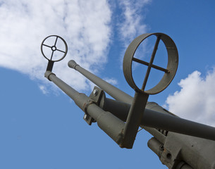 Heavy Artllery Gun For Battle Defence