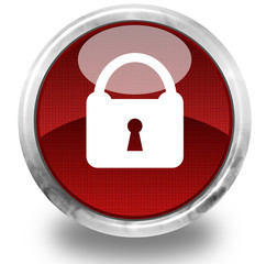 Security glossy icon