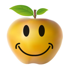 Pomme_Jaune_Smiley
