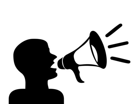 Speaker illustration.