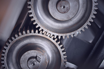 Zahnr&auml;der - Maschine