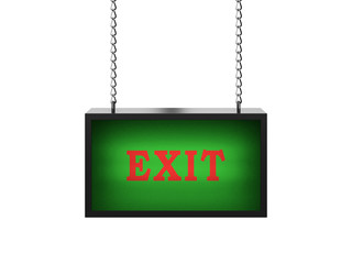 Exit lightbox