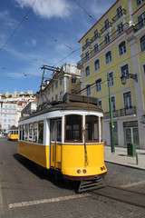 Naklejka na ściany i meble Lisbon Tram