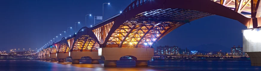 Wandaufkleber Schöne Brücke in Südkorea © 현수 김