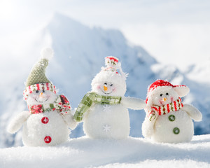 Christmas - happy winter friends