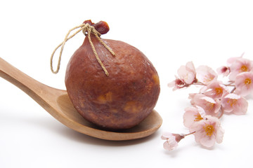 Presskopf auf Kochl&ouml;ffel