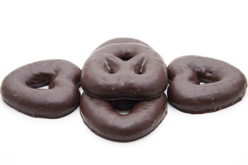 Lebkuchen mit Schokolade