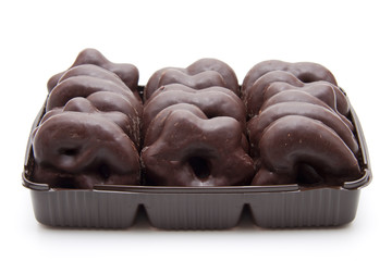 Lebkuchen in verschiedene Formen