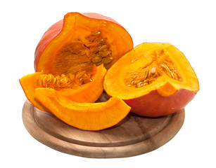 Pumpkin isolated on white background