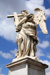 Angel statue in Rome
