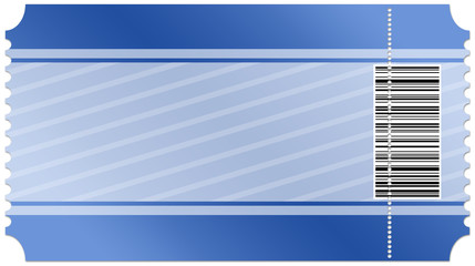 Ticket Coupon Gutschein (blank)