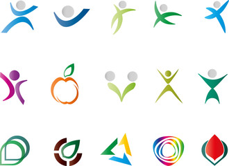 Obraz premium Menschen Icon Sammlung