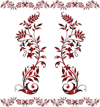 vintage florel design