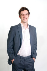 Smiling young professional