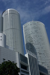 Naklejka premium 名古屋駅の高層ビル