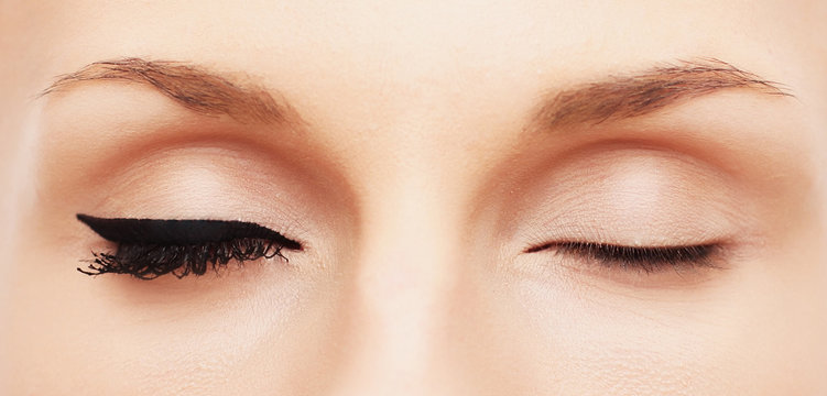 black eye-liner