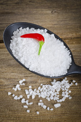 Kalahari Salz grob mit Chili