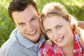 Fototapeta premium Portrait of young couple
